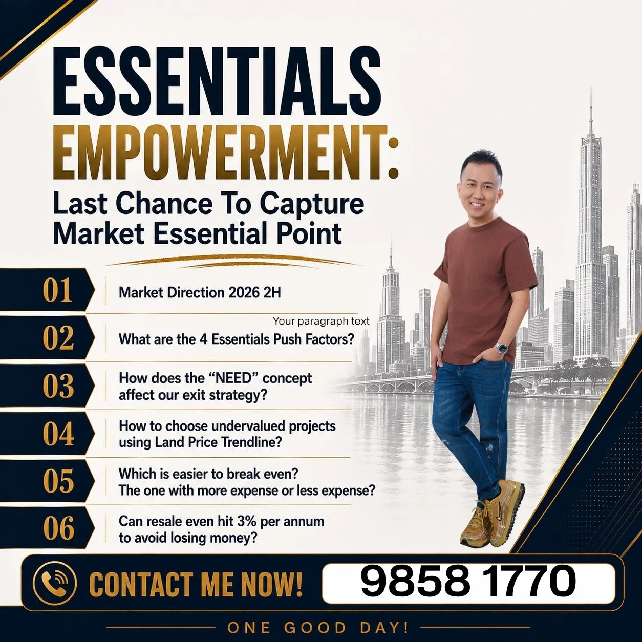 𝗔𝗿𝗲 𝘁𝗵𝗲 𝗮𝗱𝘃𝗮𝗻𝘁𝗮𝗴𝗲𝘀 𝗼𝗳 𝗚𝗙𝗔 𝗵𝗮𝗿𝗺𝗼𝗻𝗶𝘀𝗮𝘁𝗶𝗼𝗻 &amp; 𝗮𝗳𝗳𝗼𝗿𝗱𝗮𝗯𝗹𝗲 𝗺𝗮𝗿𝗸𝗲𝘁 𝗰𝗼𝗺𝗶𝗻𝗴 𝘁𝗼 𝗮𝗻 𝗲𝗻𝗱? 

1. Market Direction 2H 2026
2. What are the 4 Essentials Push Factors?
3. How does &ldquo;NEED&rdquo; C