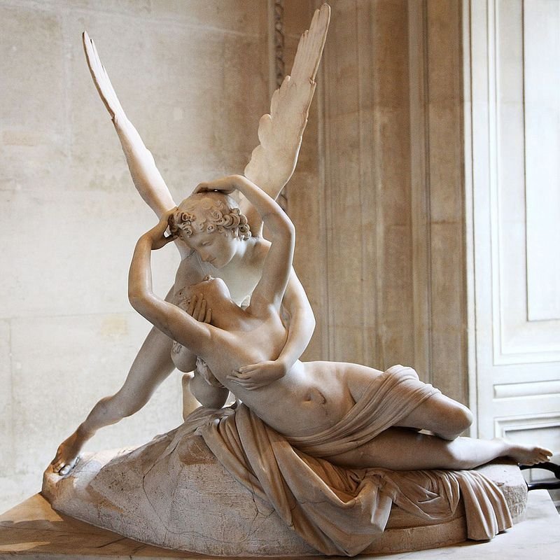 Cute and hot style Psyche Revived by Cupid's Kiss Statue.jpg