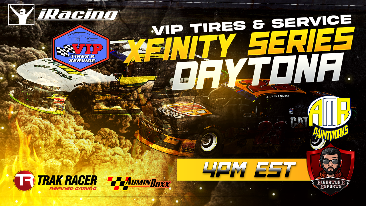 VIP TIRES & SERVICE IRACING XFINITY SERIES | DAYTONA - POWERED BY CHOP SHOP IRACING LEAGUES