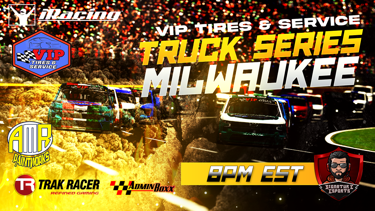 VIP TIRES &amp; SERVICE IRACING TRUCK SERIES | MILWAUKEE - POWERED BY CHOP SHOP IRACING LEAGUES