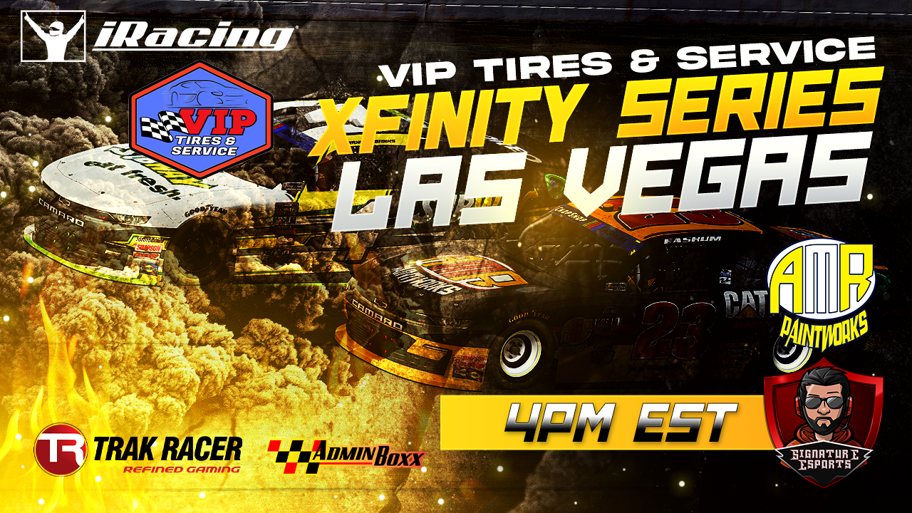 VIP TIRES &amp; SERVICE IRACING XFINITY SERIES | LAS VEGAS - POWERED BY CHOP SHOP IRACING LEAGUES