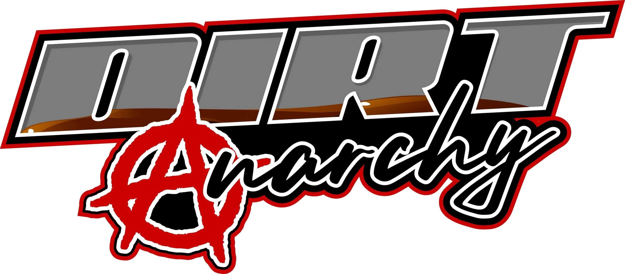 Logo for 'Lator Archives' featuring stylized text with a red anarchy symbol overlapping the letter 'A' in 'Archives'.