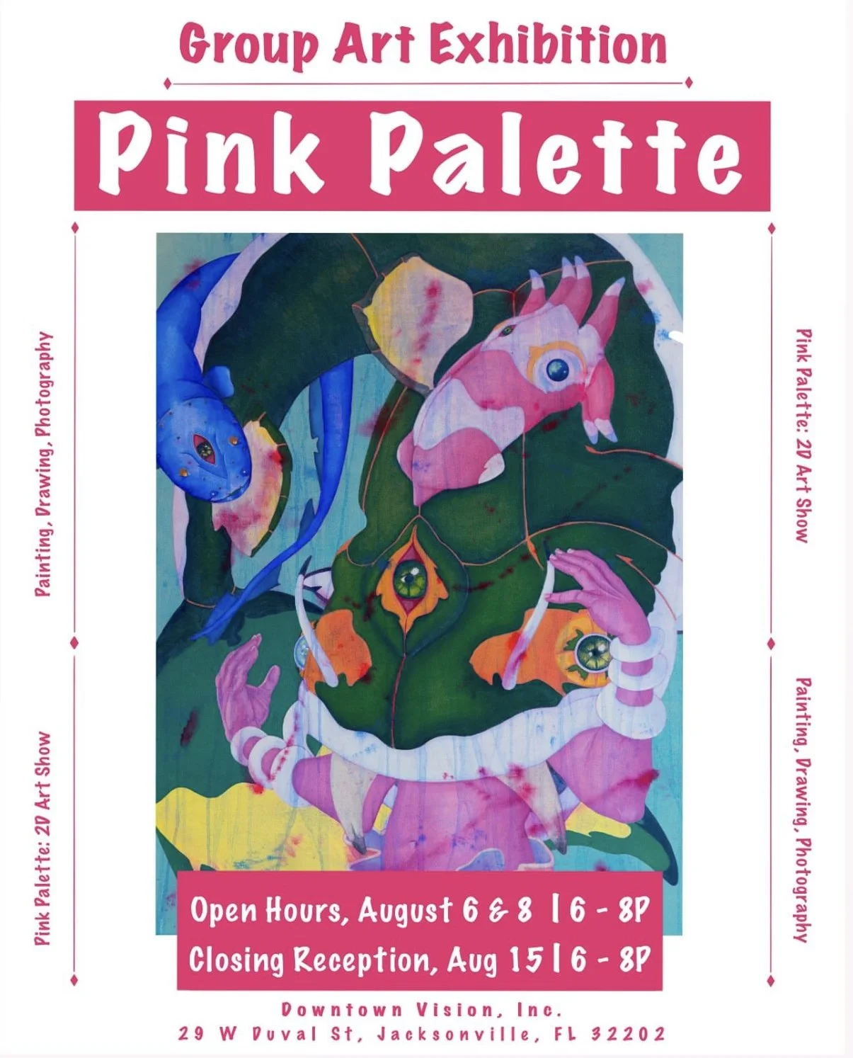 Closing for Pink Palette Exhibition