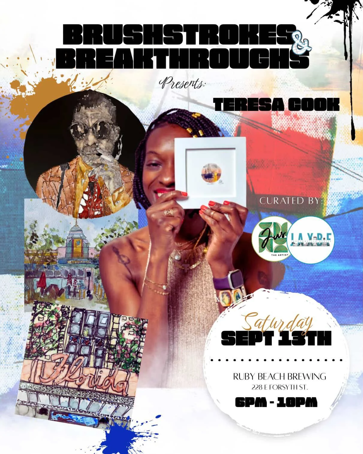 Brushstrokes & Breakthroughs Group Exhibition