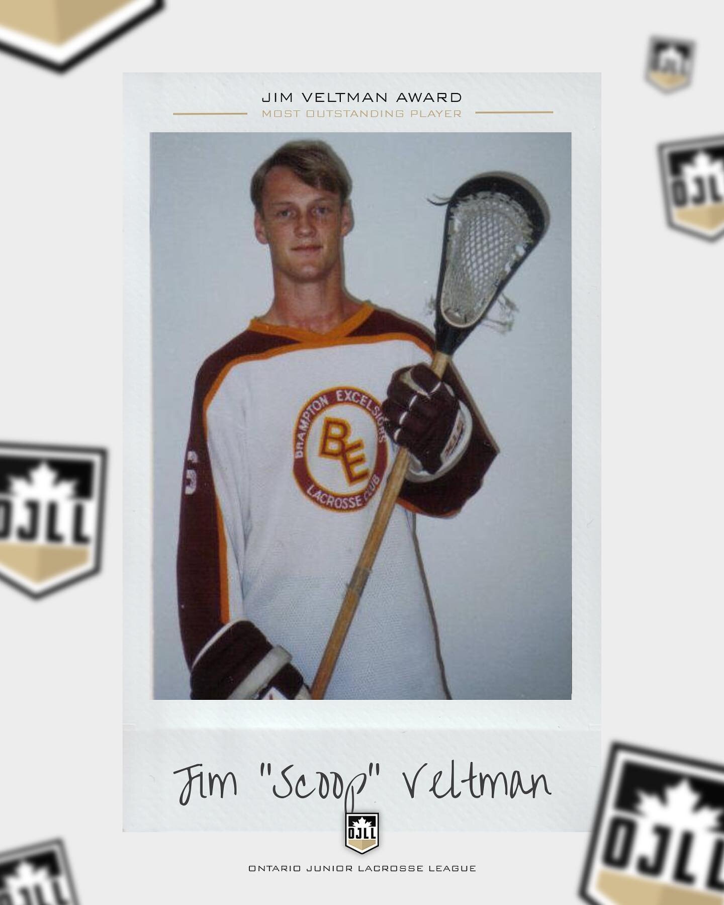 The Most Outstanding Player Award is named after the legendary Jim &ldquo;Scoop&rdquo; Veltman. Veltman played lacrosse for the Brampton Excelsiors at the Minor, Junior and Senior levels. He was a perennial top Junior A league scorer in his final thr