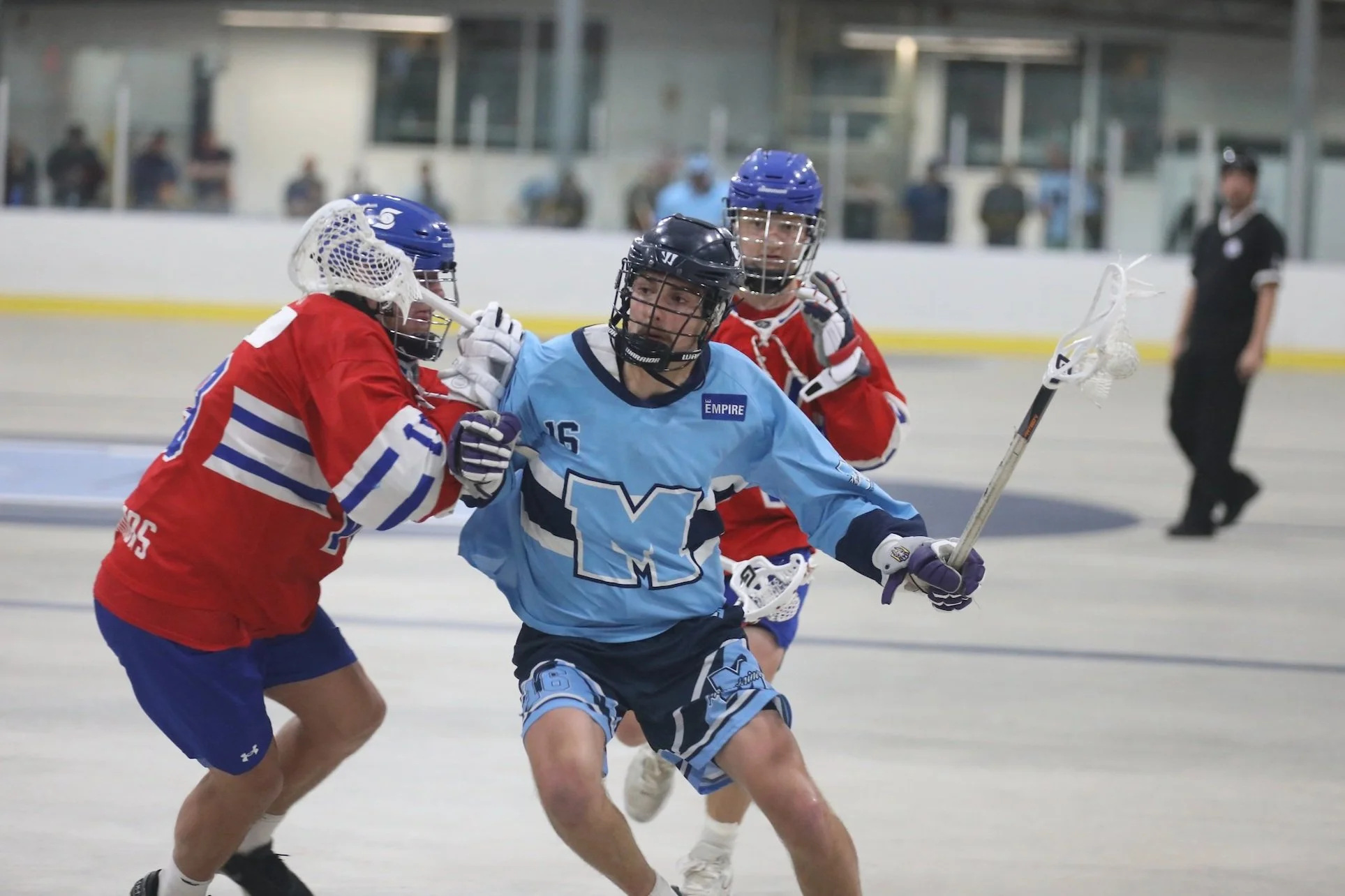 MIMICO MOUNTAINEERS OUTLAST WHITBY WARRIORS ON HOME FLOOR  