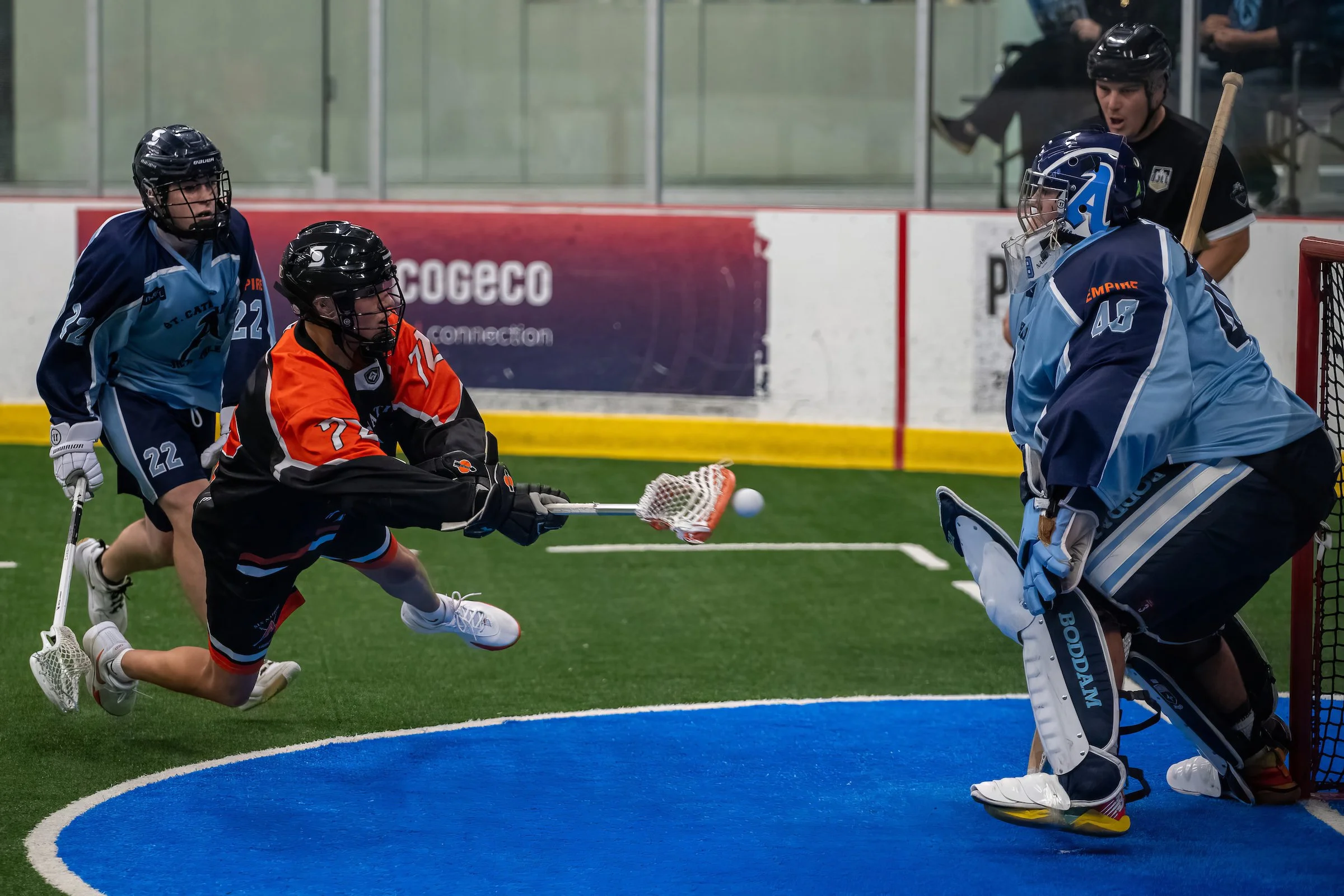 ST CATHARINES ATHLETICS END LOSING STREAK IN HOME WIN AGAINST SIX NATIONS 