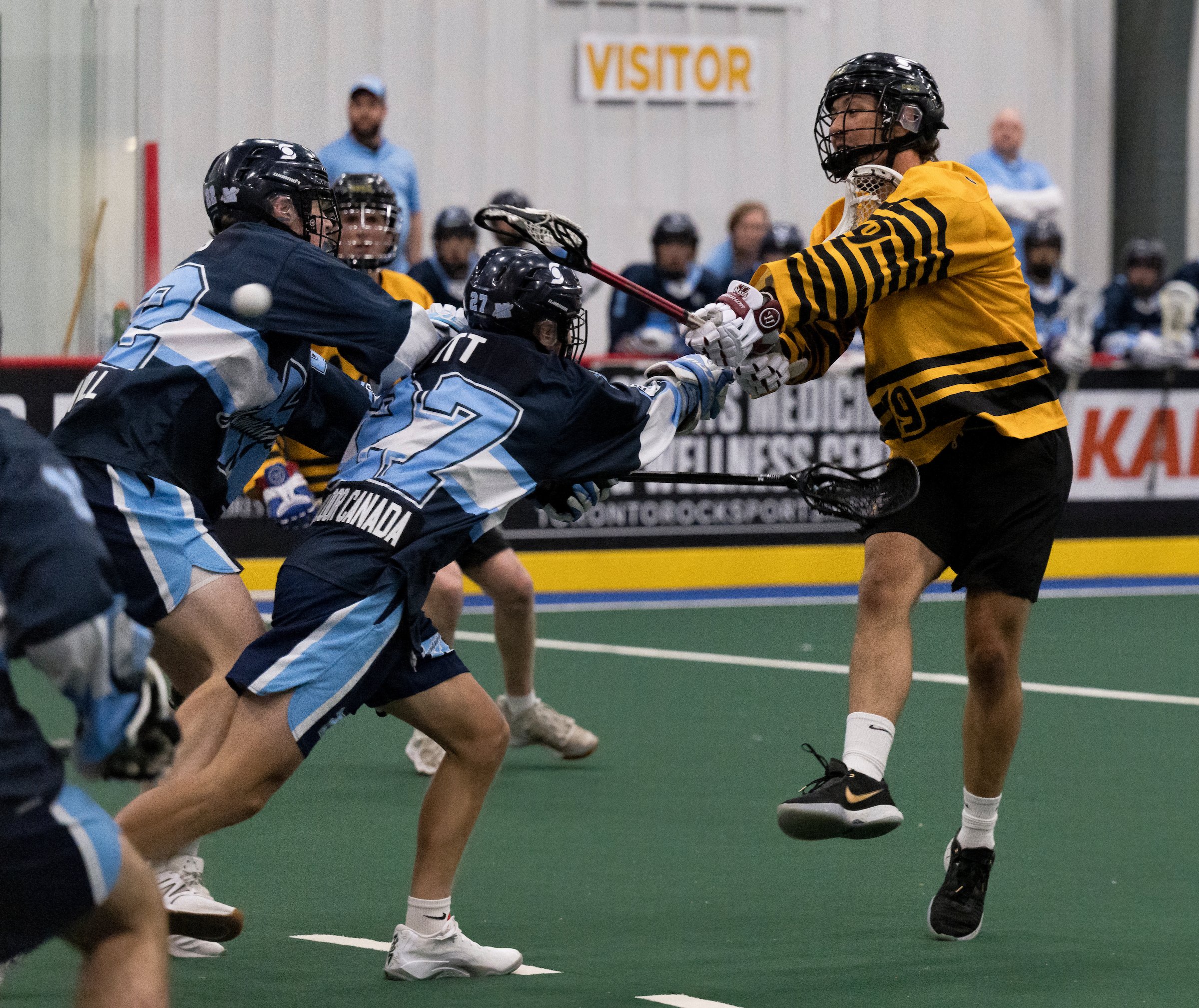 JACK MACALPINE SCORES OAKVILLE’S OVERTIME GOAL, DEFEATING MIMICO MOUNTAINEERS