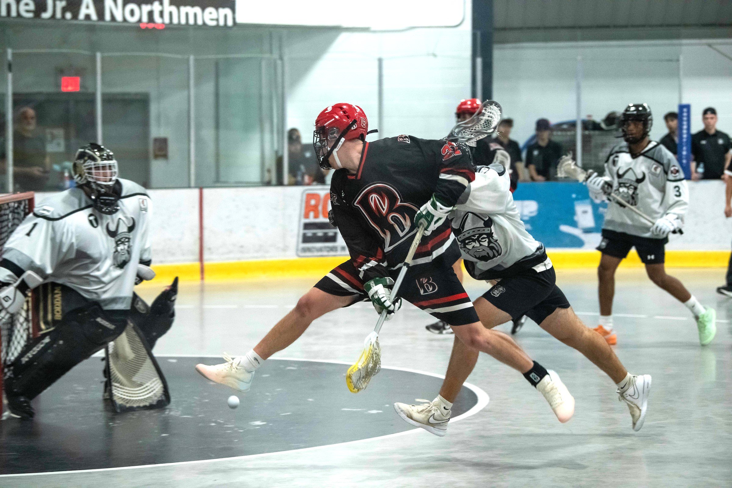 NEWCOMERS HAVE BIG IMPACT IN ORANGEVILLE NORTHMEN WIN OVER BURLINGTON BLAZE
