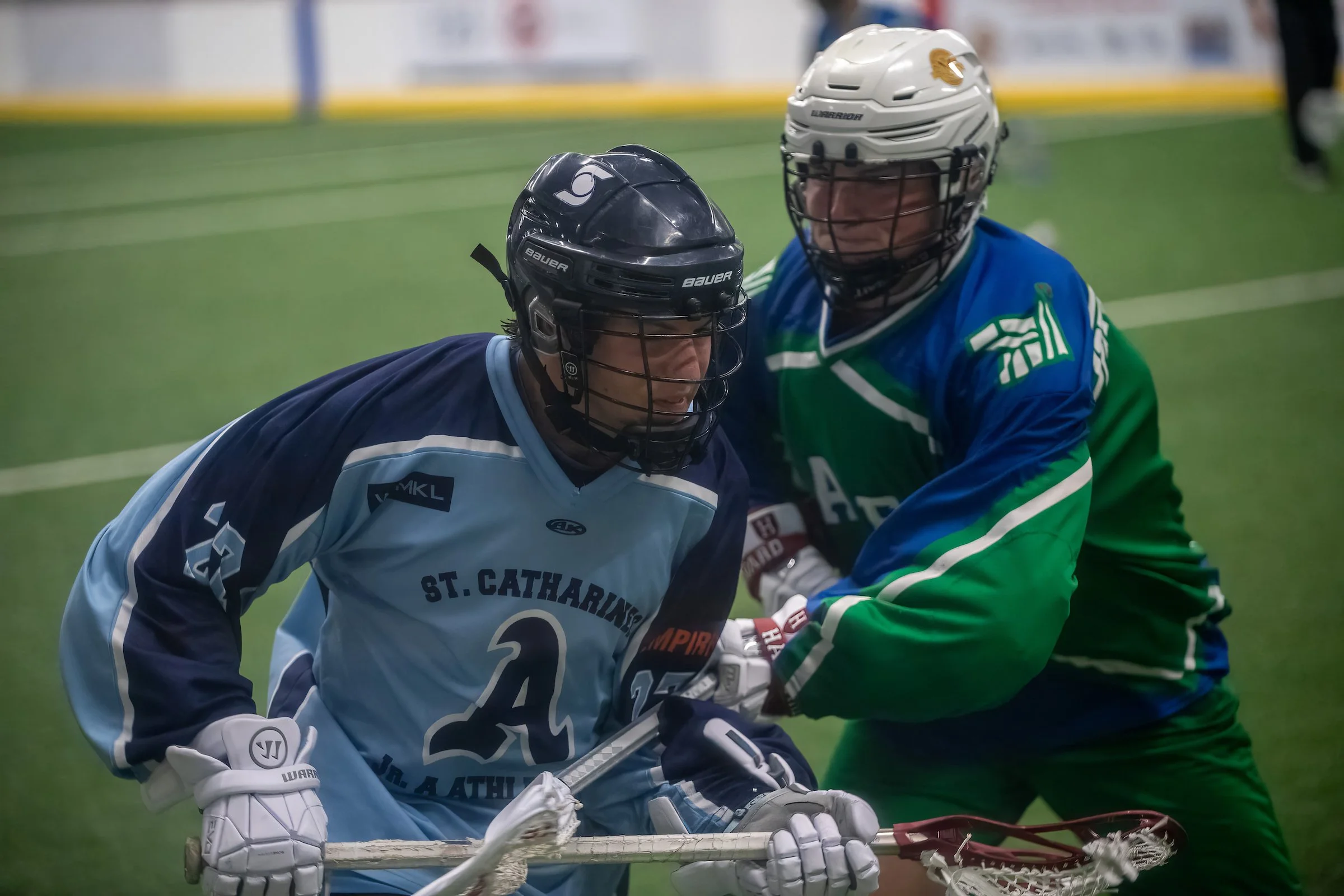 PETERBOROUGH LAKERS HANG ON TO SPLIT SEASON SERIES WITH ST CATHARINES 