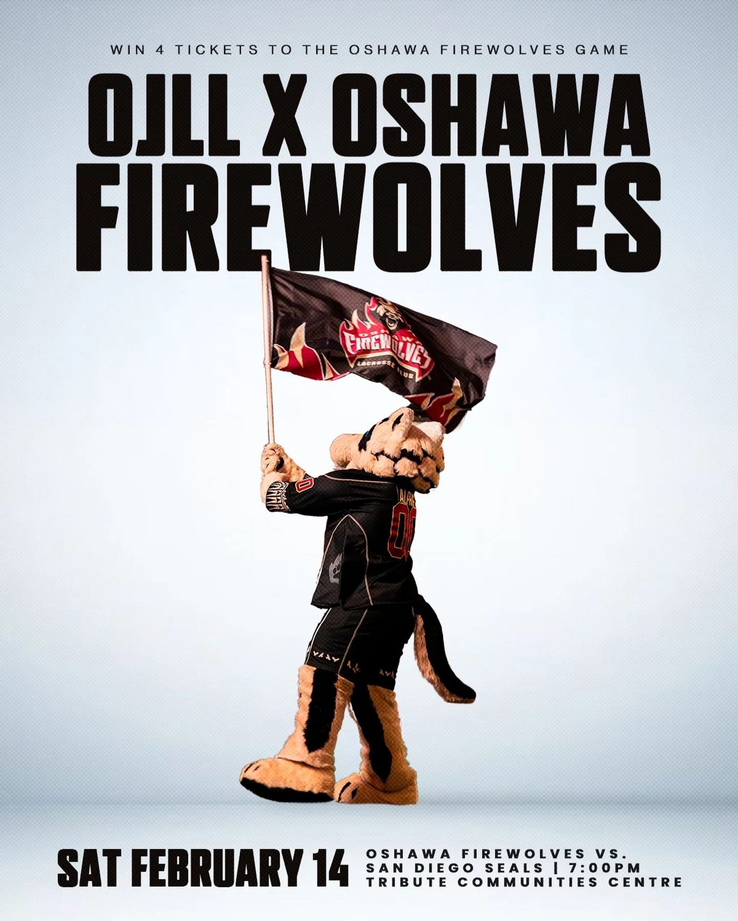 We&rsquo;re giving away 4 tickets to the Oshawa FireWolves game on February 14th &mdash; the perfect stocking stuffer for any lacrosse fan!

To enter, follow @theojll and @firewolvesnll and tag someone you&rsquo;d take to the game with you 👇

Winner