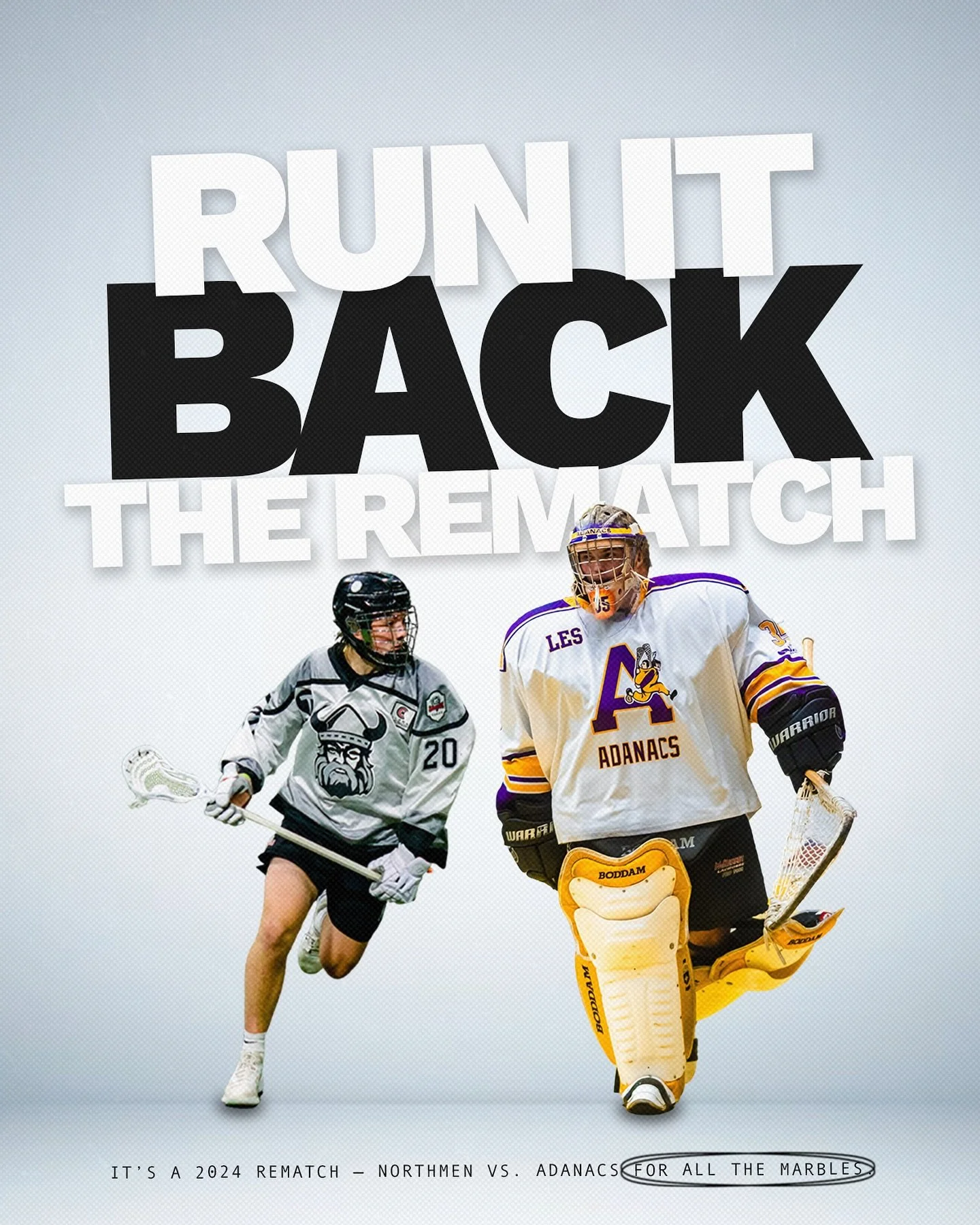 It&rsquo;s official &mdash; the 2025 @themintocup Final is set. 🏆

The Orangeville Northmen meet the Coquitlam Adanacs in a best-of-three championship series, a rematch of last year&rsquo;s Final.

The series begins Thursday night at Meridian Centre