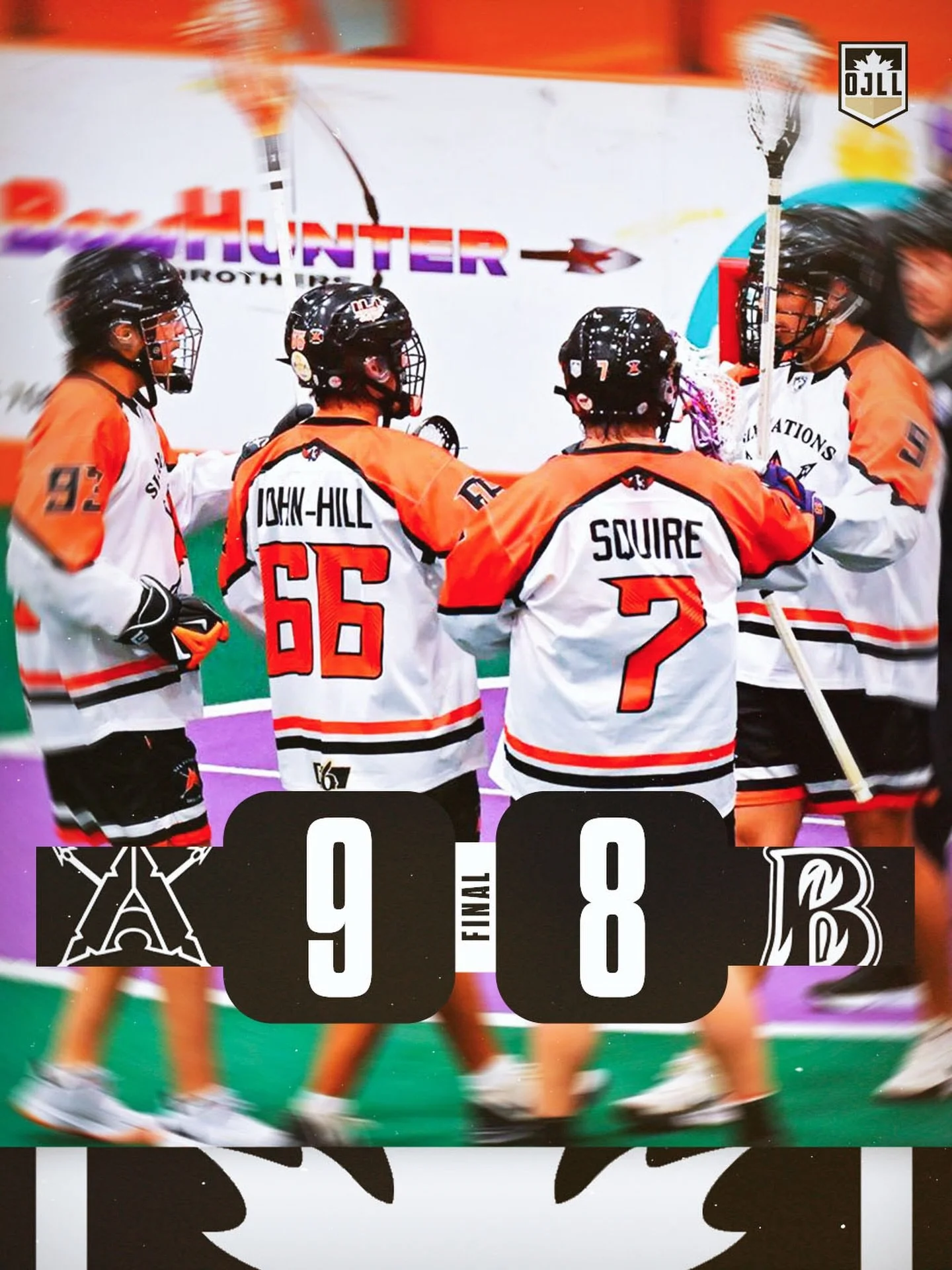 @sixnationsjr.a got it done in their home opener, besting Burlington at ILA this afternoon 🏹