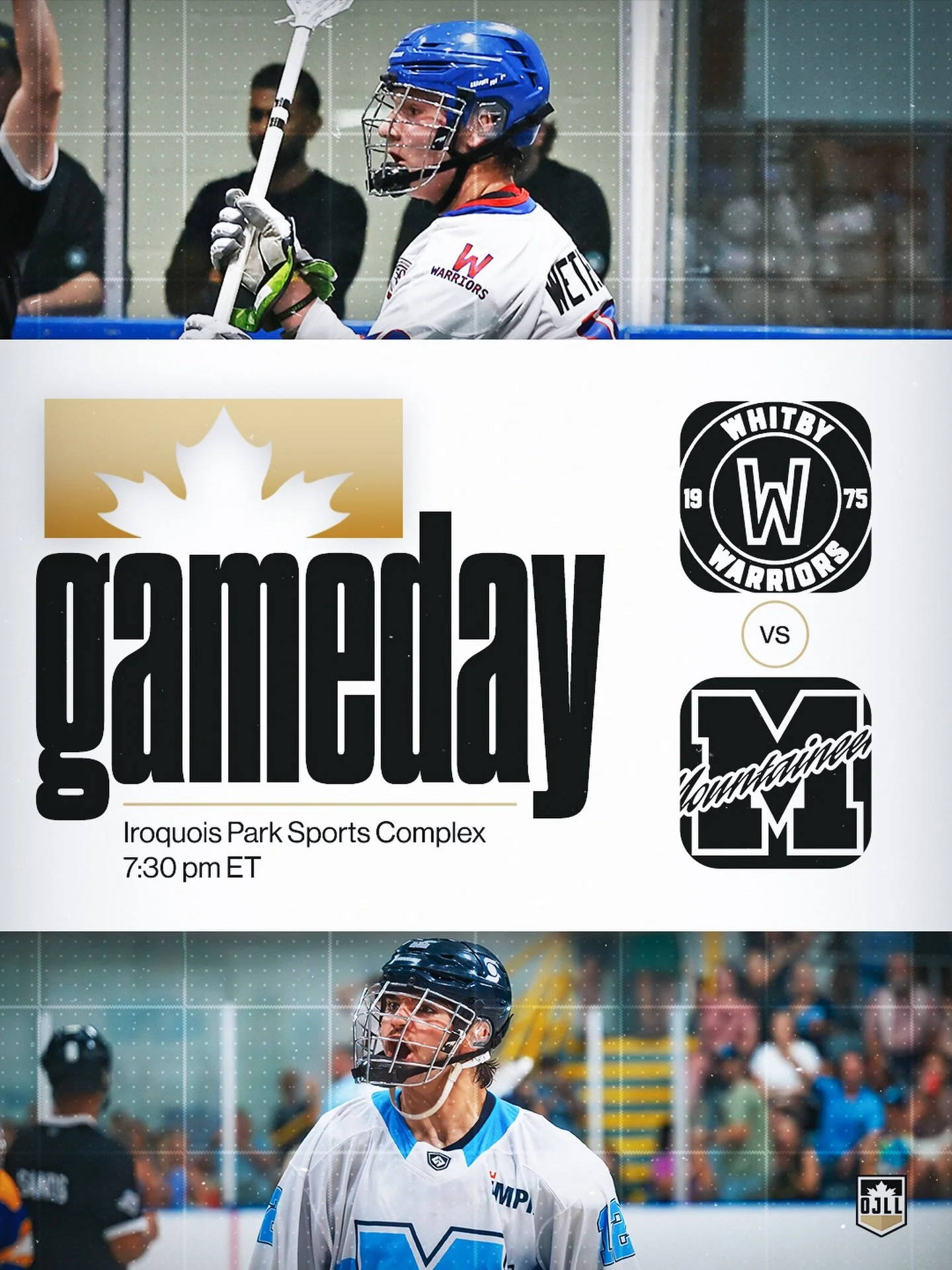 The @mimicojralax travel down the 401 for an opening showdown at Iroquois Park against @whitbywarriorsjra tonight

📍 Iroquois Park
🕖 7:30 pm ET