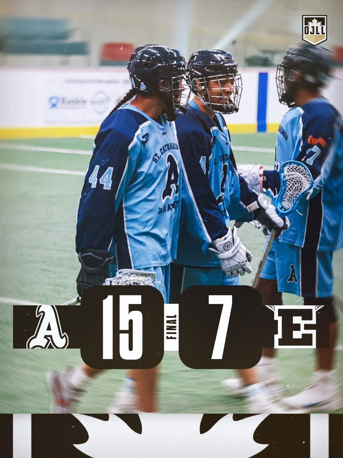 The @athleticsjra double up Elora and take their home opener 15-7