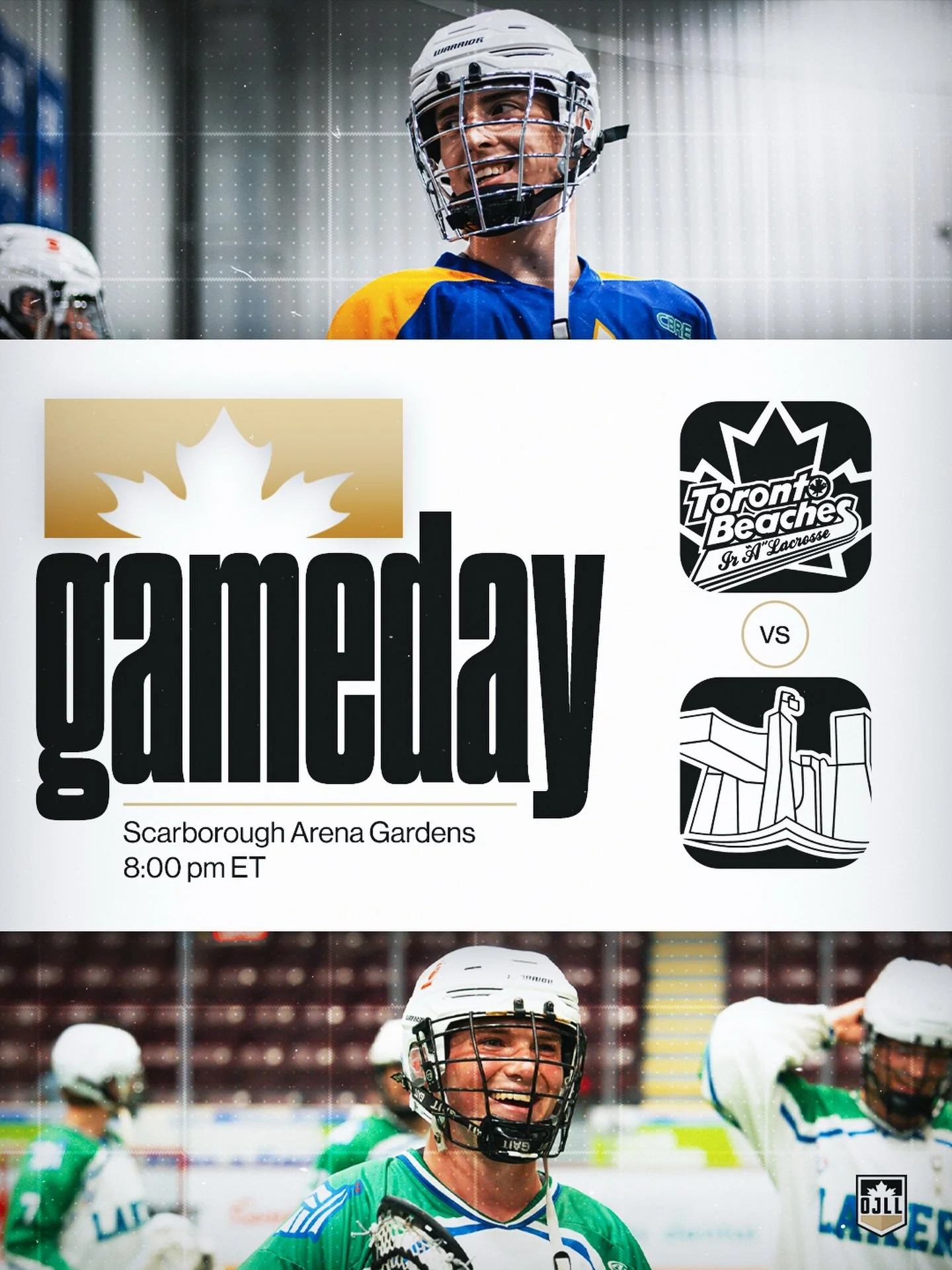 The @BeachesJrA and @ptbojralakers clash tonight in an East Division showdown 

📍 Scarborough Arena Gardens
🕗 8:00 pm ET