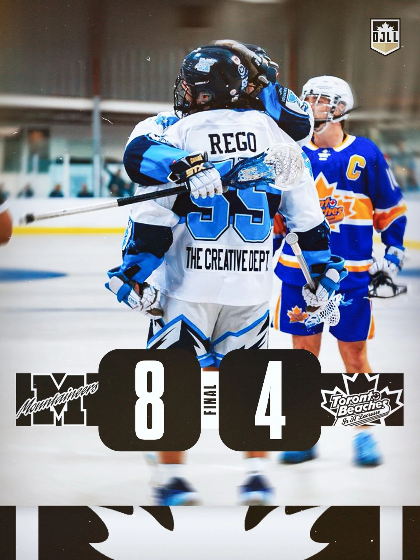 A 57-save performance from Nate Whittom lifts @mimicojralax to a victory over the Beaches at home 🏔️