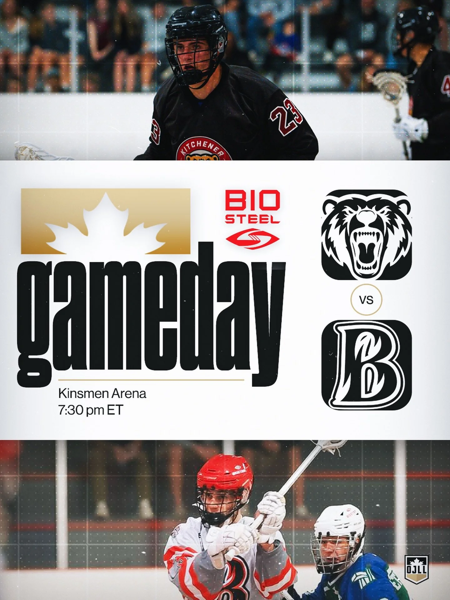 It&rsquo;s Home Opener Day for @kitchenerkodiaks as they welcome @burlingtonjralax to town 🐻🔥

📍 Kinsmen Arena
🕗 7:30 pm