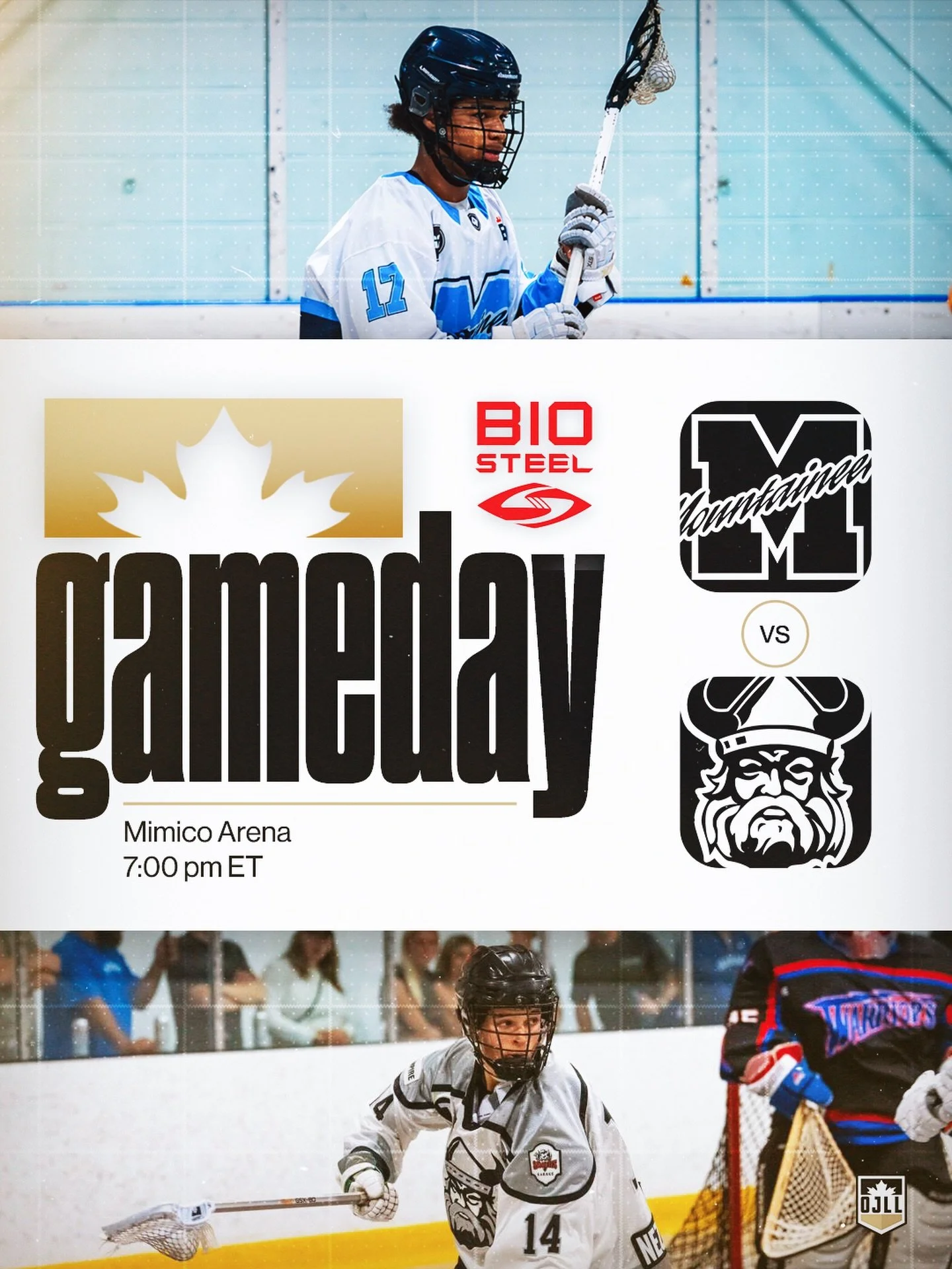 It&rsquo;s a matchup between @mimicojralax and @jranorthmen tonight in the first of two matchups around the league

📍 Mimico Arena
🕖 7:00 pm