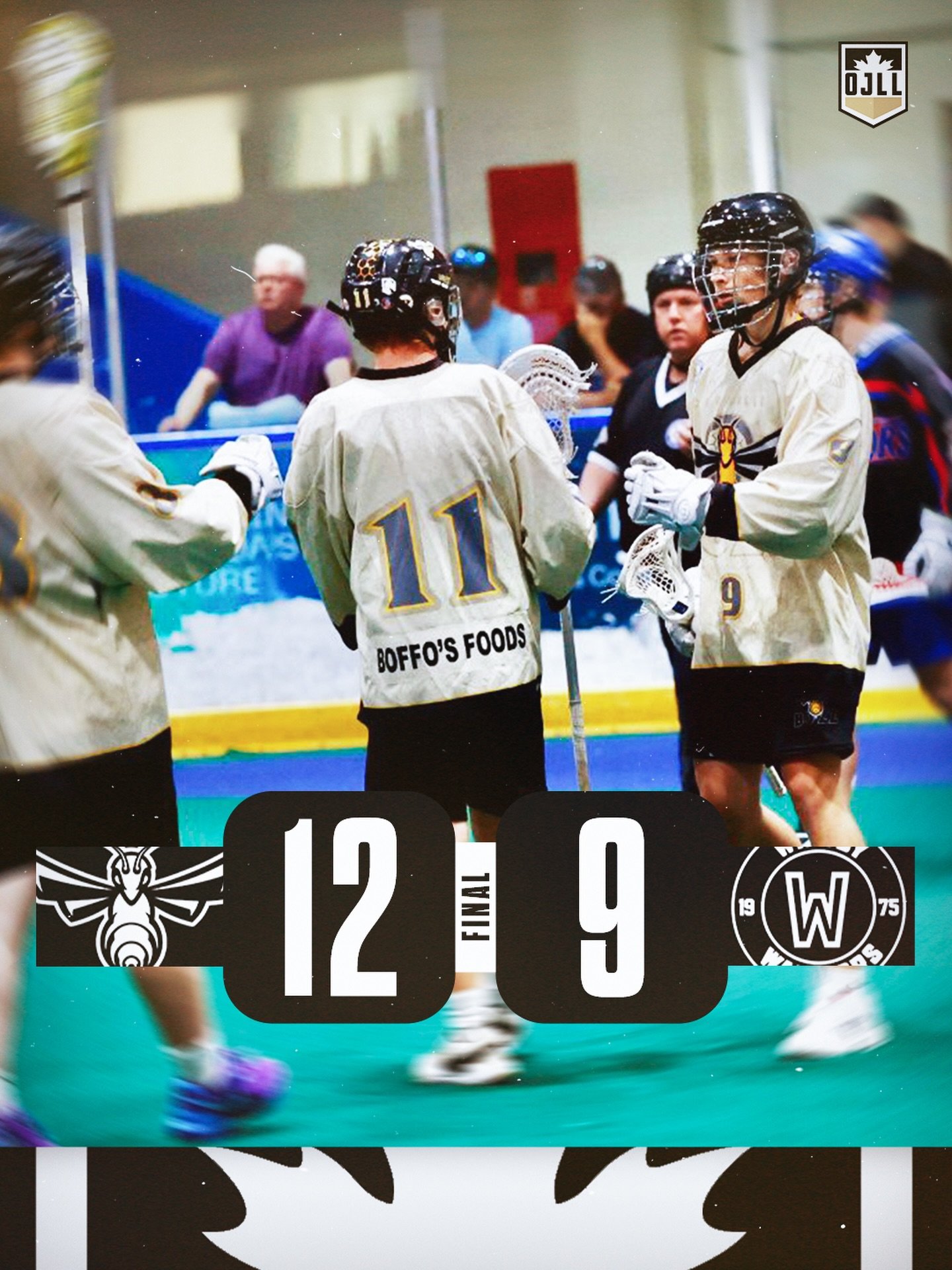 @oakvillebuzz takes one on the road in Whitby tonight🐝