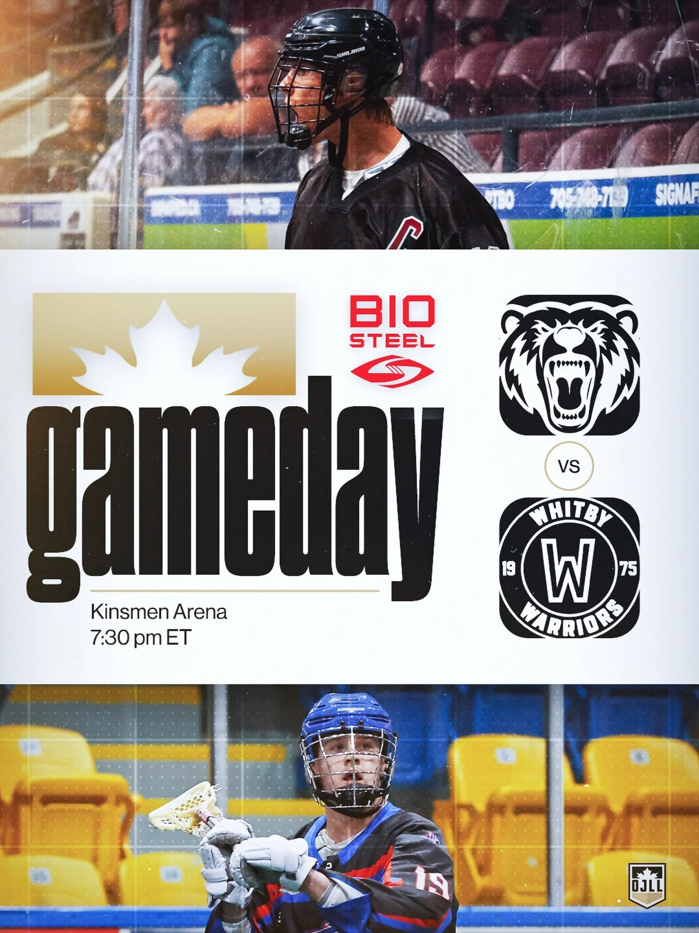 The @kitchenerkodiaks host @whitbywarriorsjra tonight in an inter-divisional showdown

📍 Kinsmen Arena
🕗 7:30 pm