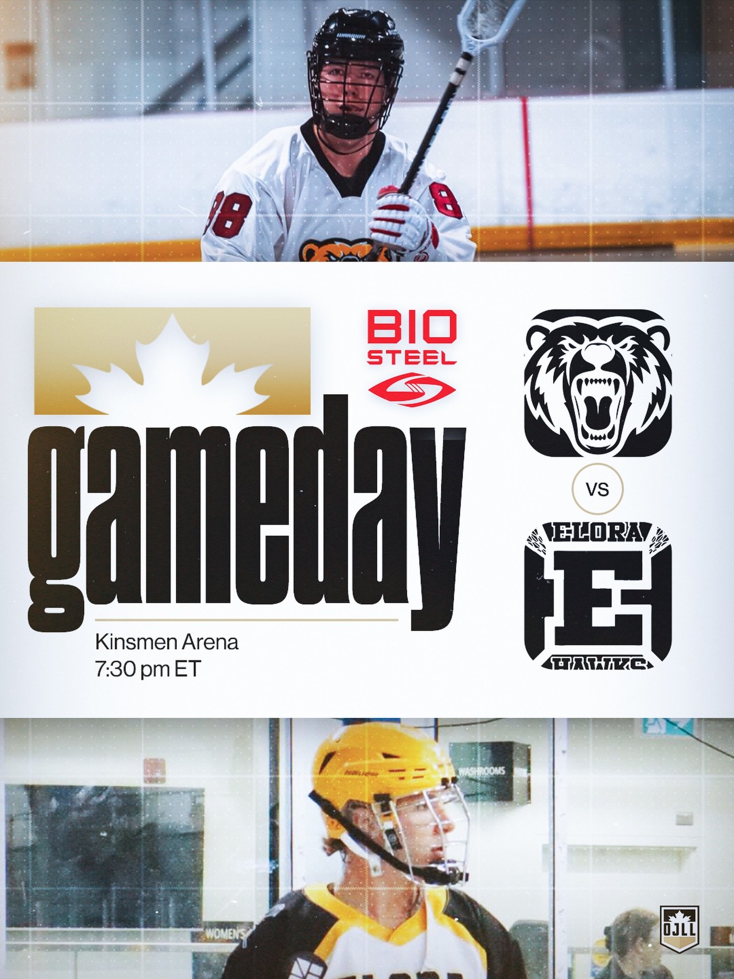 The @kitchenerkodiaks are back in action tonight at home, when they host @elorahawksjra 🐻🦅

📍 Kinsmen Arena
🕖 7:30 pm