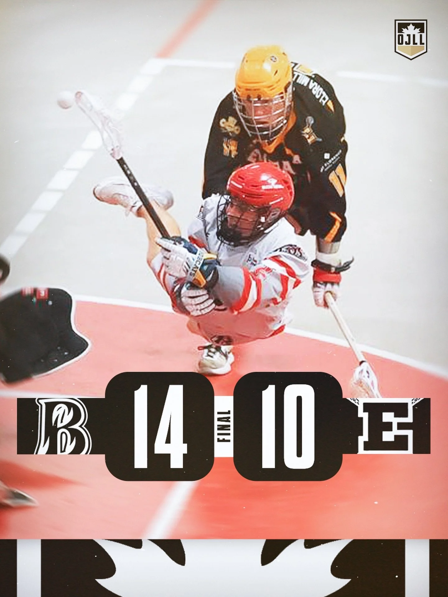 The @burlingtonjralax defend The Oven, defeating the Hawks tonight 🔥