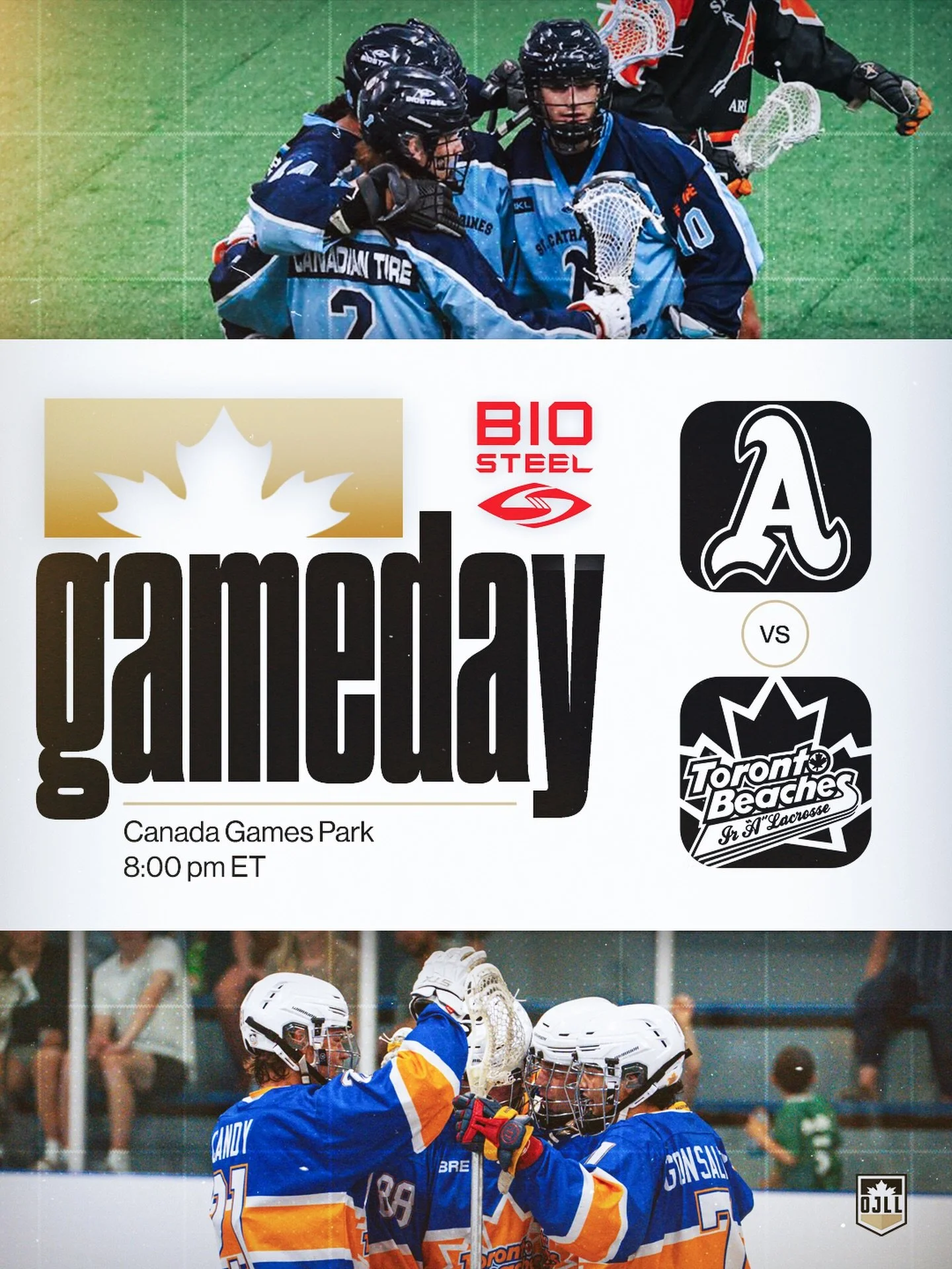 We&rsquo;ve got one game on the docket tonight 🔵🌊

@athleticsjra welcome @beachesjra to town for an inter-divisional matchup

📍 Canada Games Park
🕗 8:00 pm