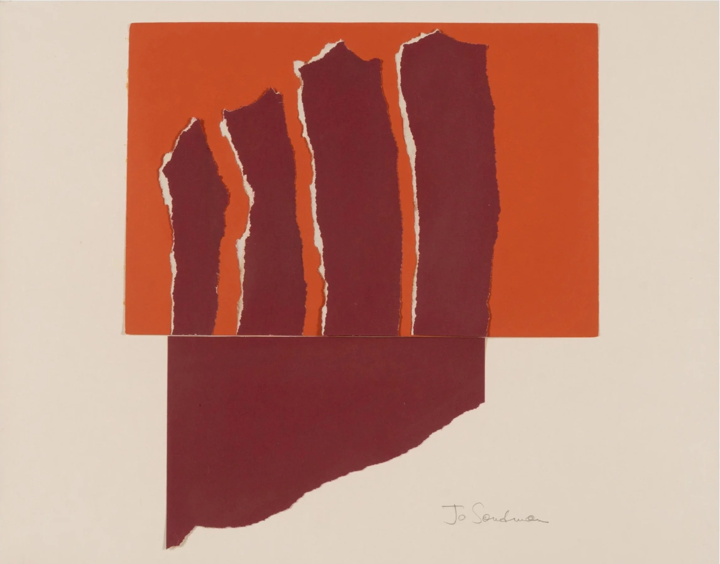 Torn Paper Collage