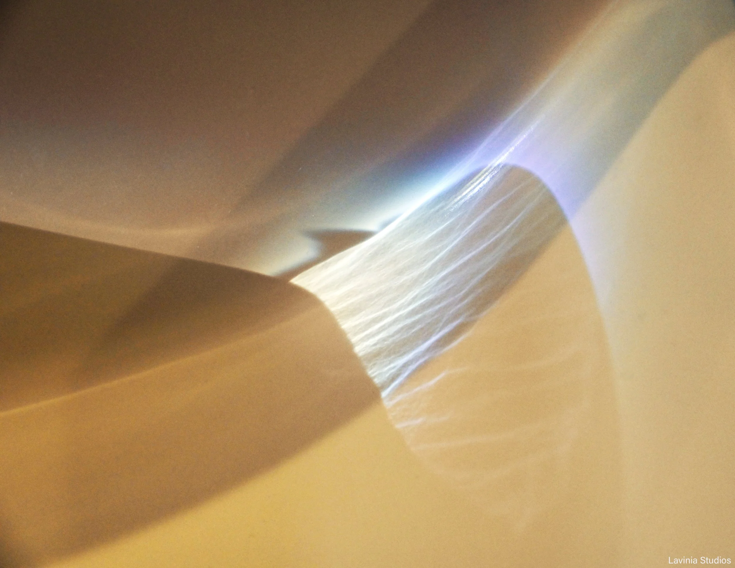 Sunlight through Glass Block, Bathroom Sink