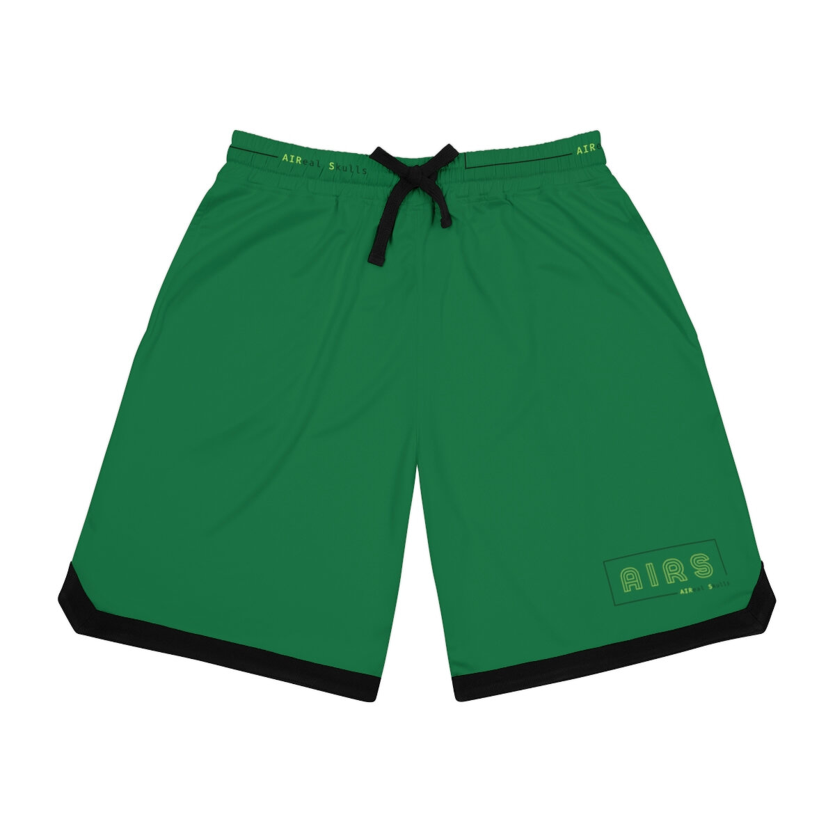 AIRS Team Basketball Shorts - Grn/Lime
