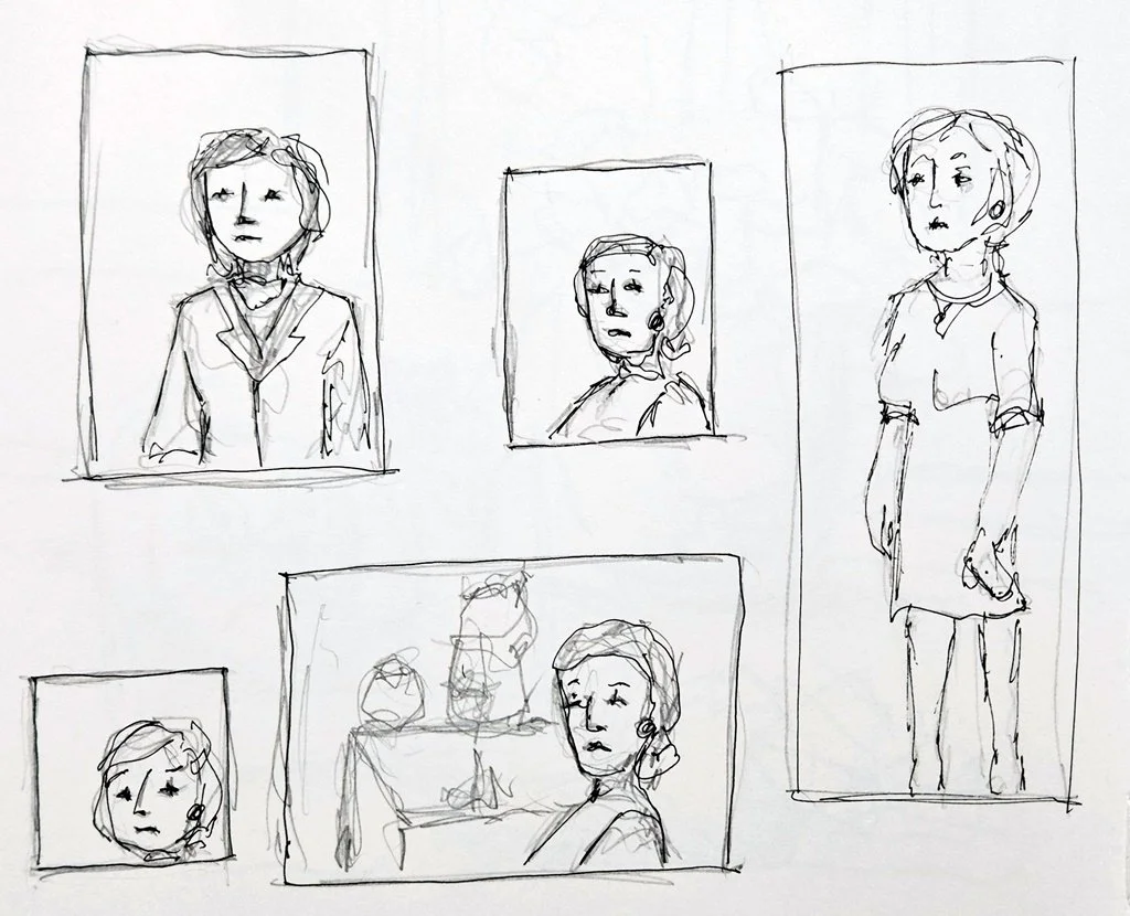 Een schilderij beginnen stap 1