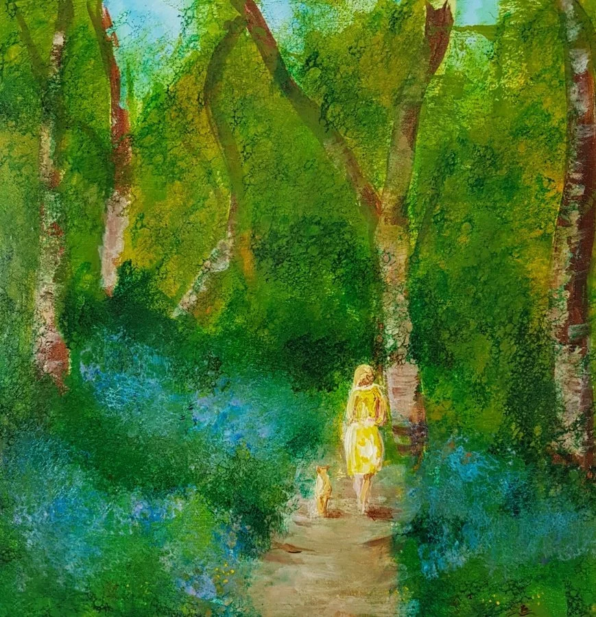 Leer bomen schilderen die leven 