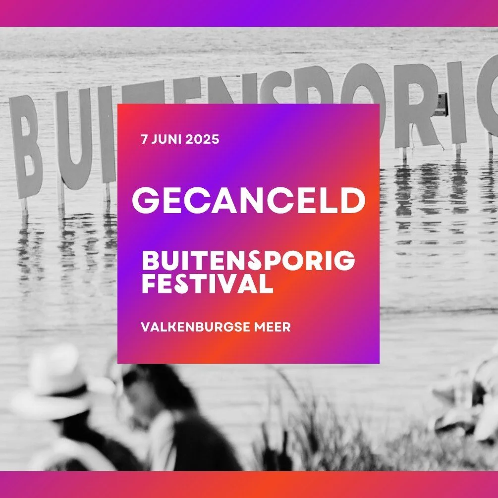 ‼️Buitensporig Festival 2025 gaat helaas niet door‼️

Lieve Buitensporig liefhebbers,

Met pijn in ons hart moeten wij jullie laten weten dat Buitensporig Festival 2025 geen doorgang zal vinden.

Als organisatie hebben we de afgelopen periode intensi