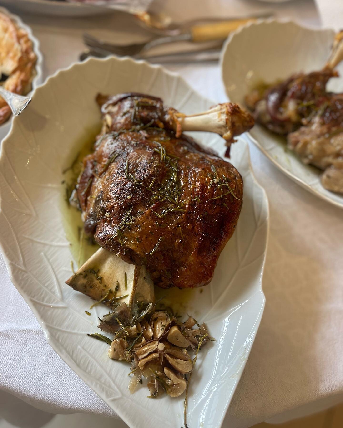 Is very hard cook the lamb after I sing to my baby Olivia &ldquo;Baa Baa Black Sheep have any wool, yes sir yes sir 3 bag full&rdquo;  minimum 10 times a day

Lamb cook for 4 hours 220&rdquo; super tender and tasty