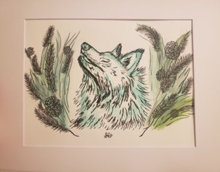 The Sound of the Forest - Watercolour 2024