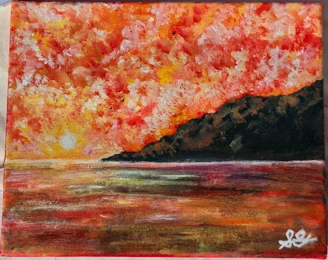 Ember Dusk - Acrylic 2025