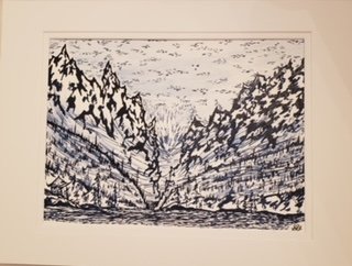 Serene Blues - Acrylic 2024