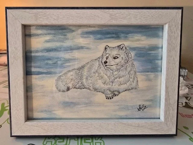 Arctic Stillness - Watercolour 2025