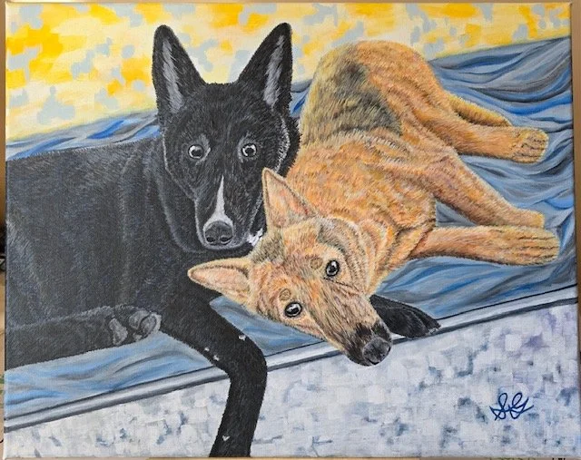 Sammy and Yuka - Acrylic 2025