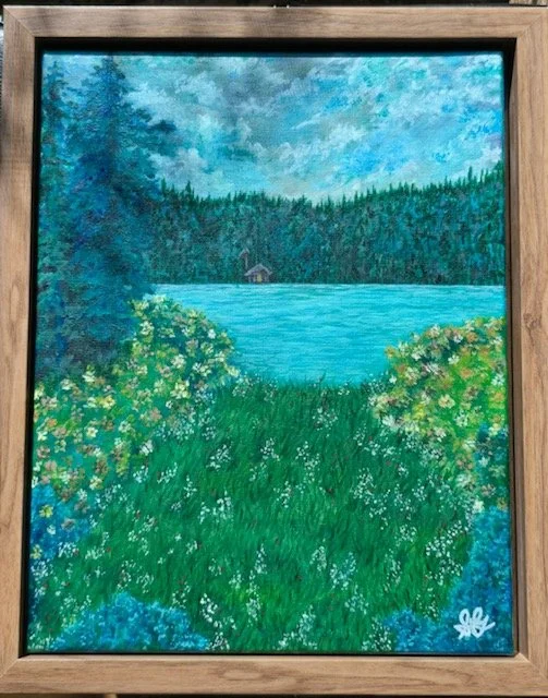 Placid Meadow - Acrylic 2025