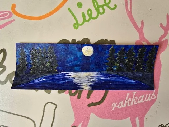 Glowing Moon - Acrylic 2026