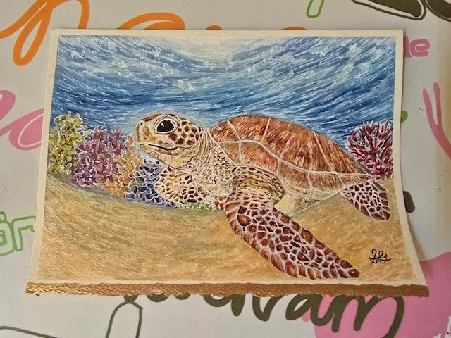 Ocean Dweller - Watercolour 2025