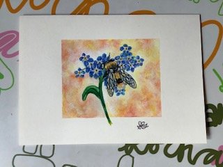 Bumblebee Dreams - Acrylic 2024