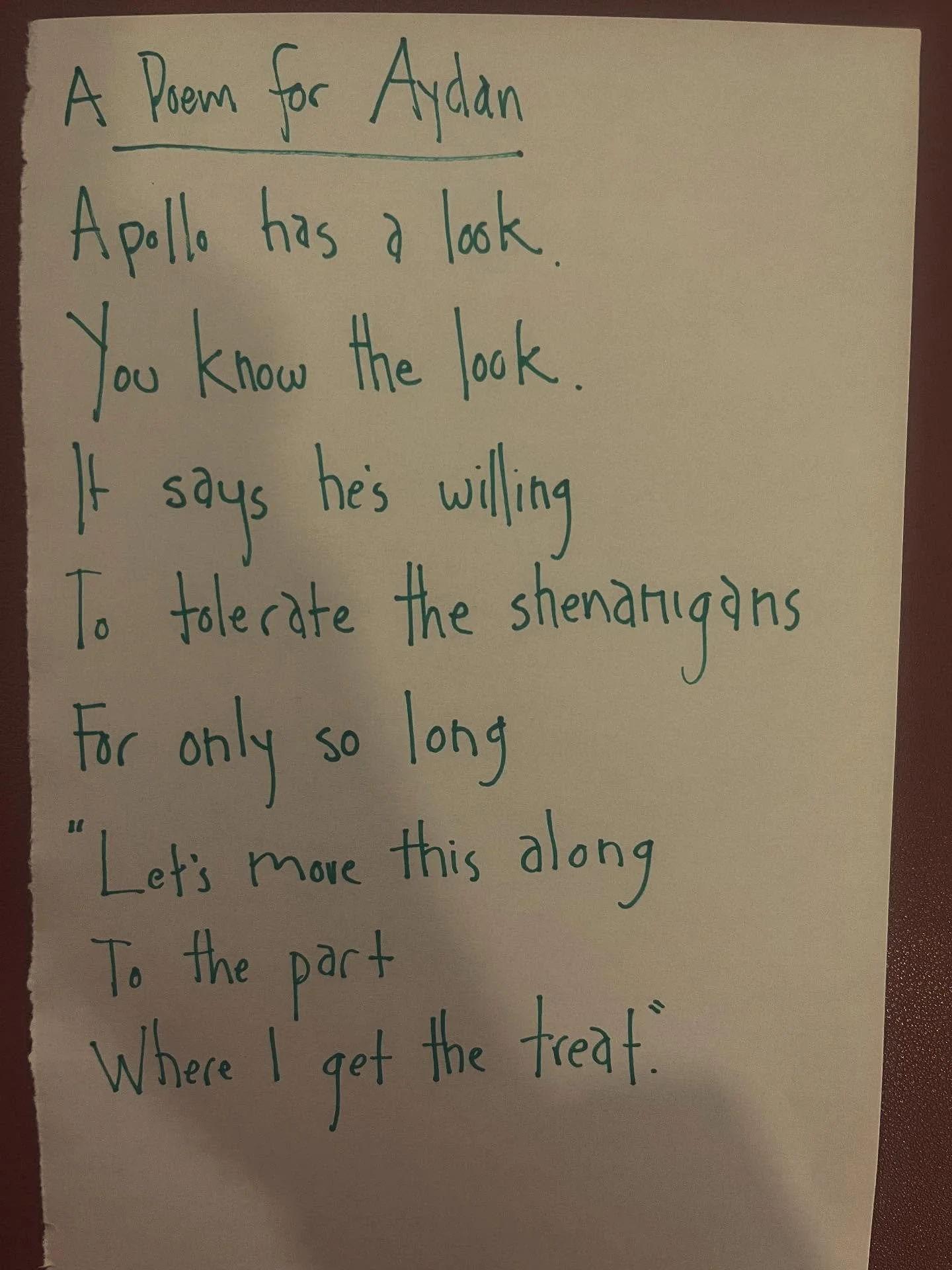 #lunchpoems
#apollo