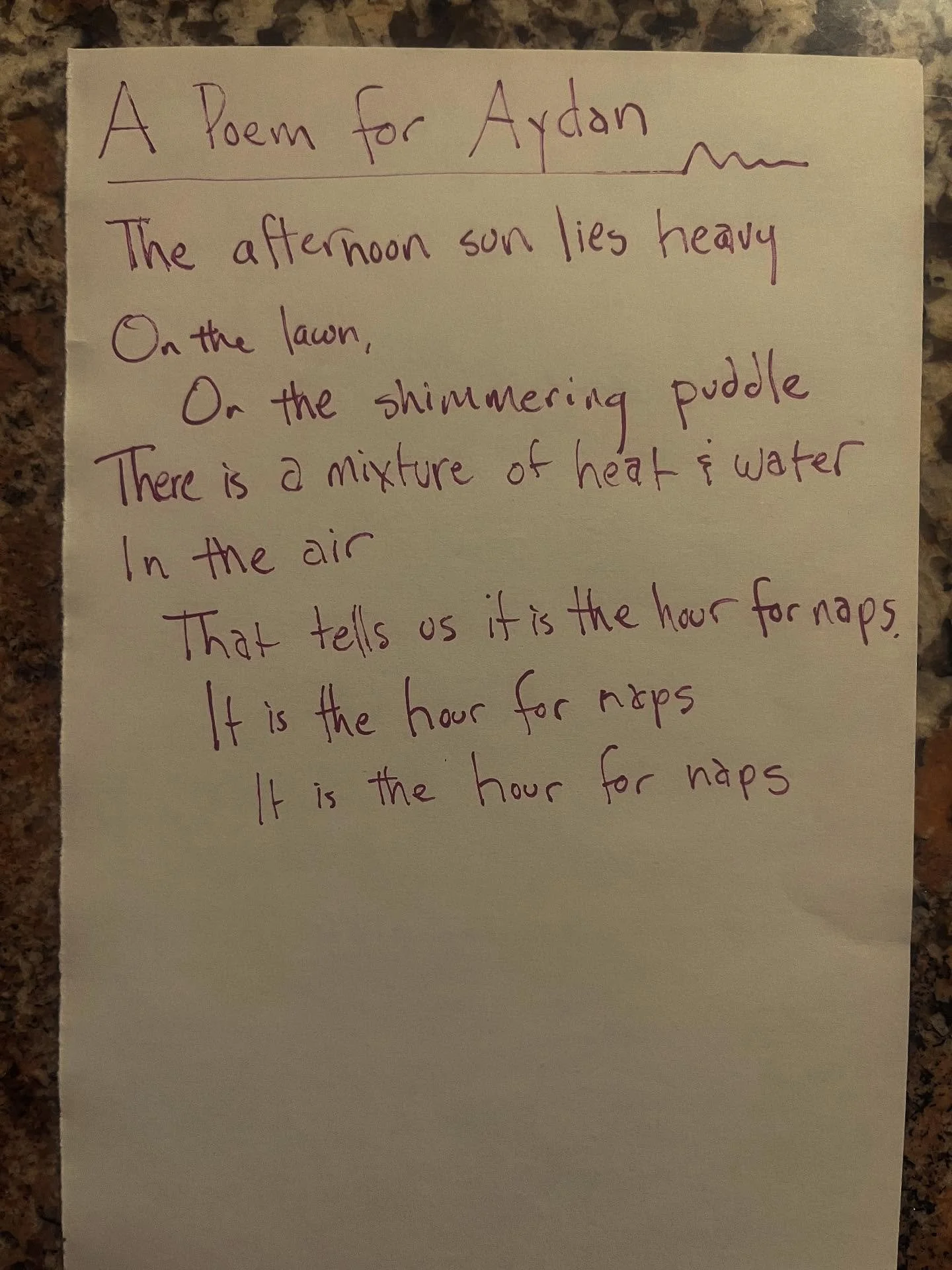 #lunchpoems
#naptime 
#poetry
#kidspoetry