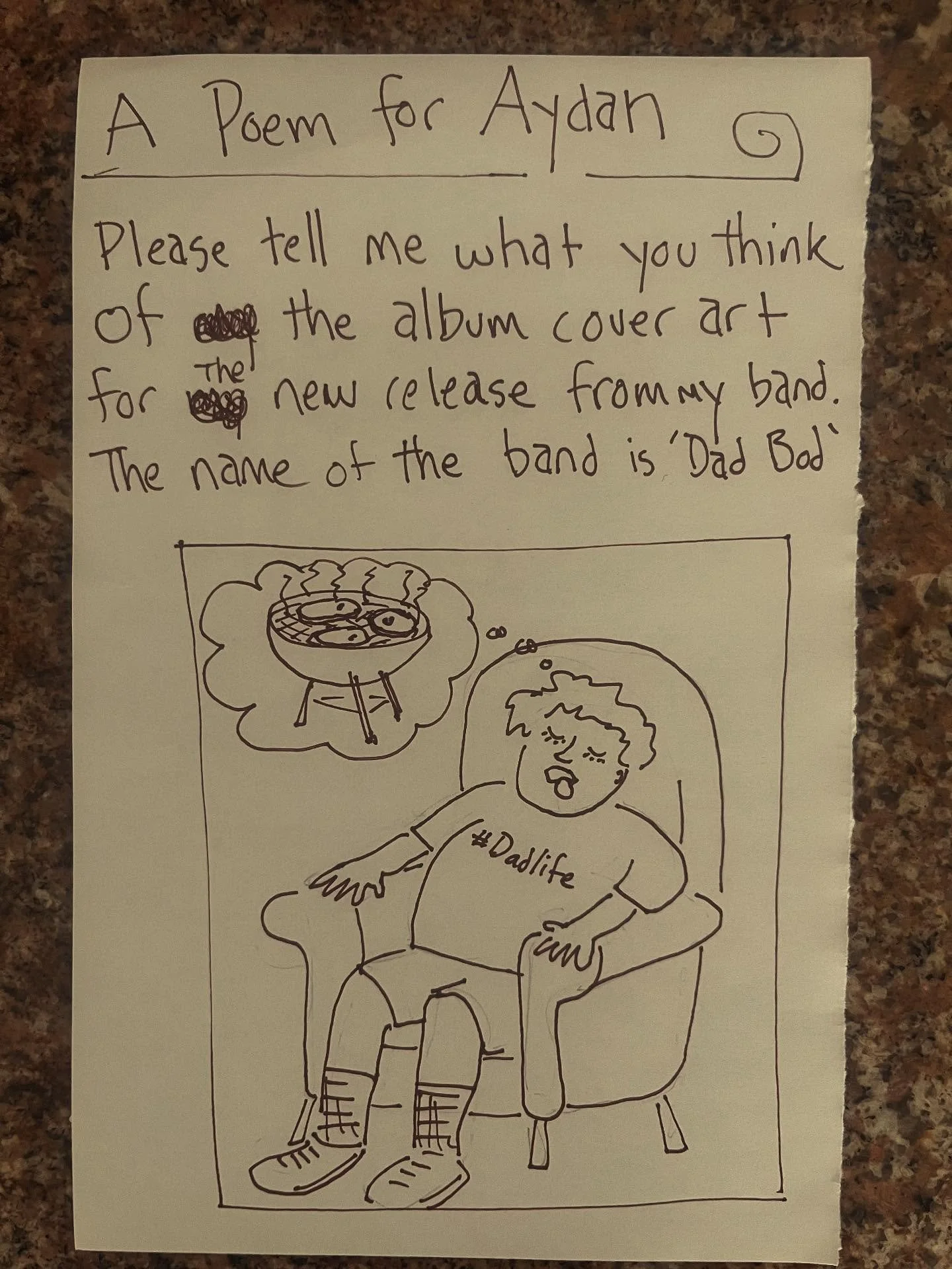 #lunchpoems
#dadlife
#grilldreams