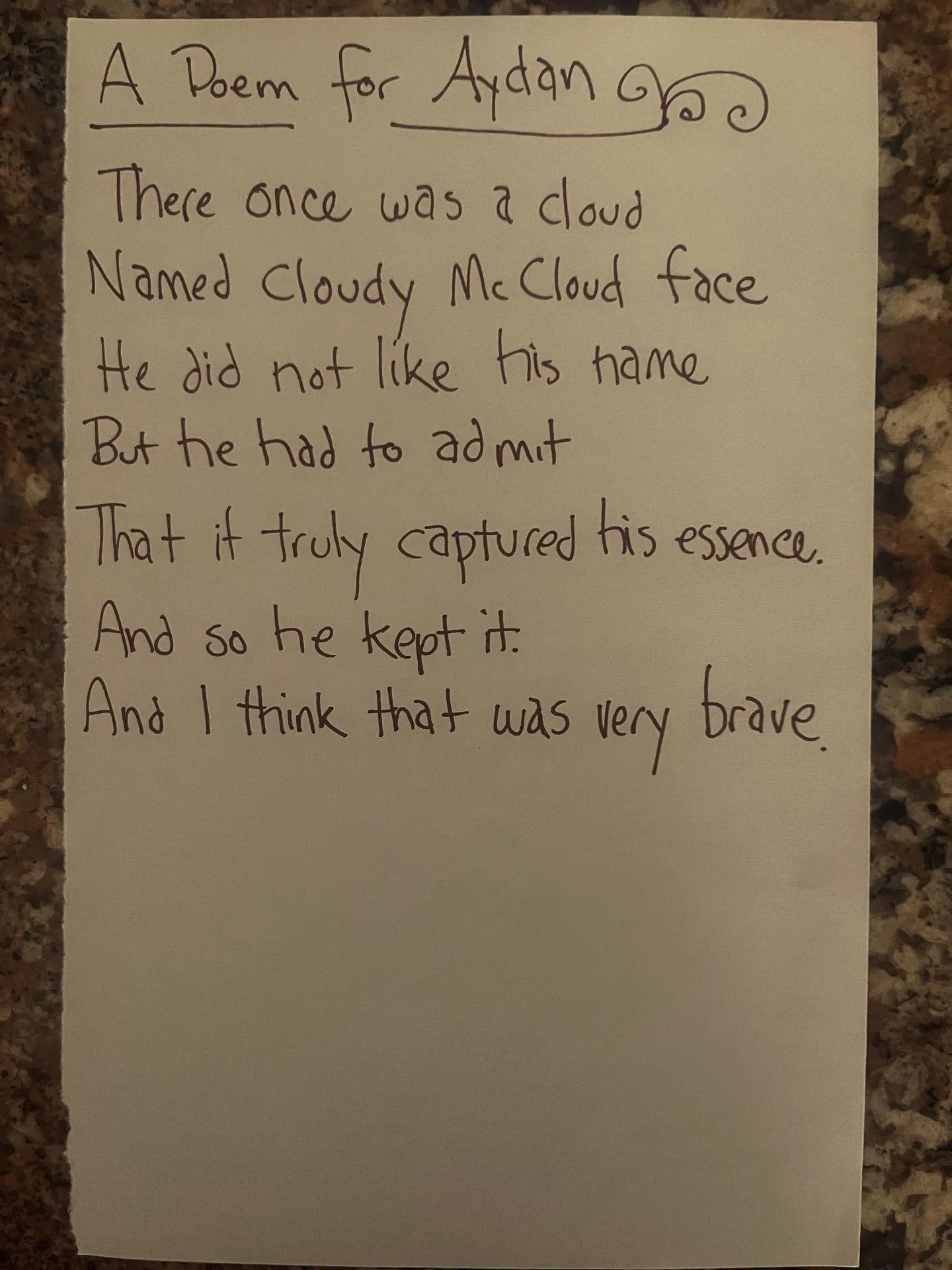 New inspirational kids story

#lunchpoems
#poetry
#cloudy
#brave
