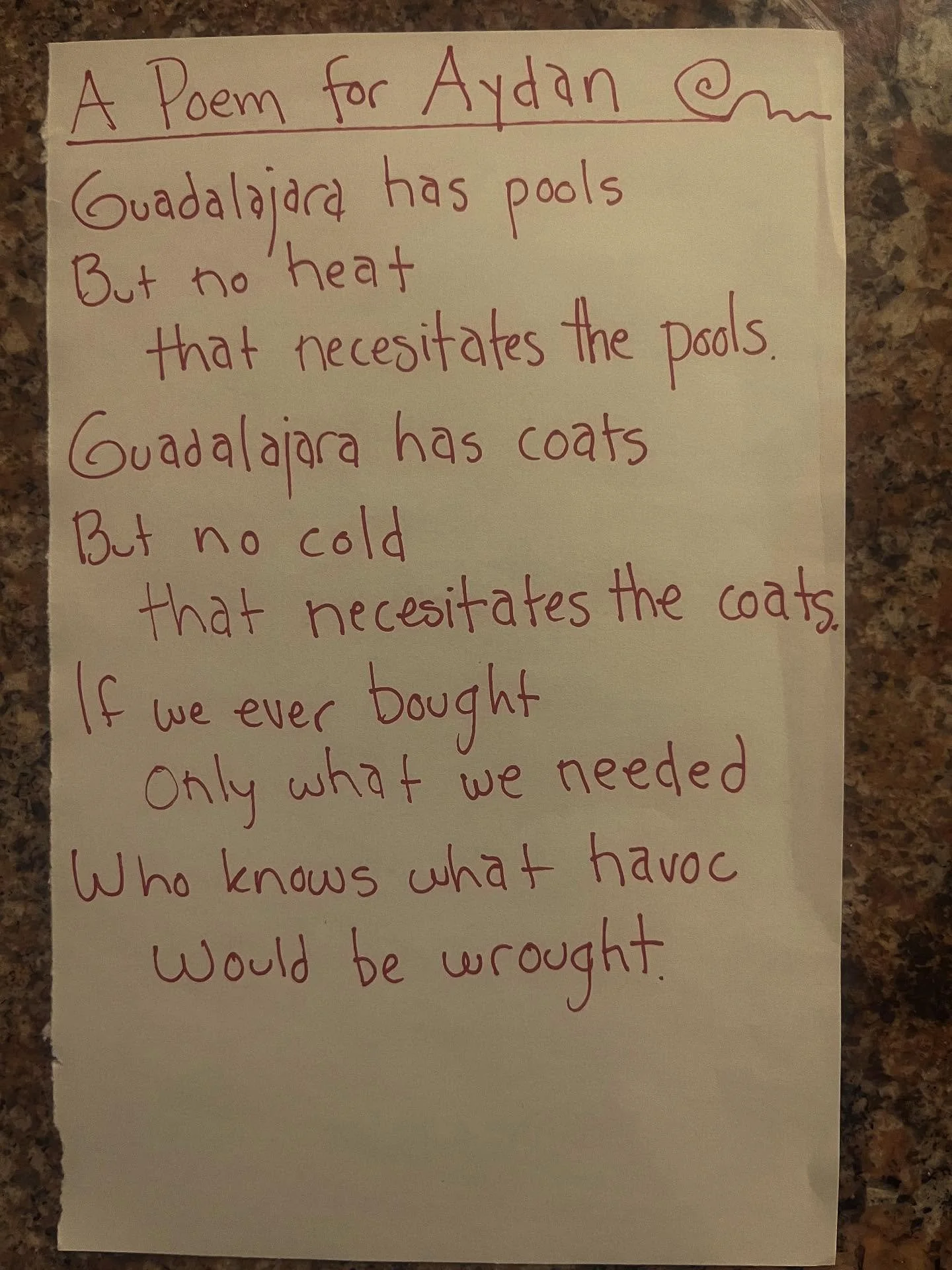 It&rsquo;s never very hot or cold here, kind of San Diego weather. None of the pools are heated, so they&rsquo;re always just a little too cold. 

#lunchpoems
#pools
#Guadalajara
#perfectweather