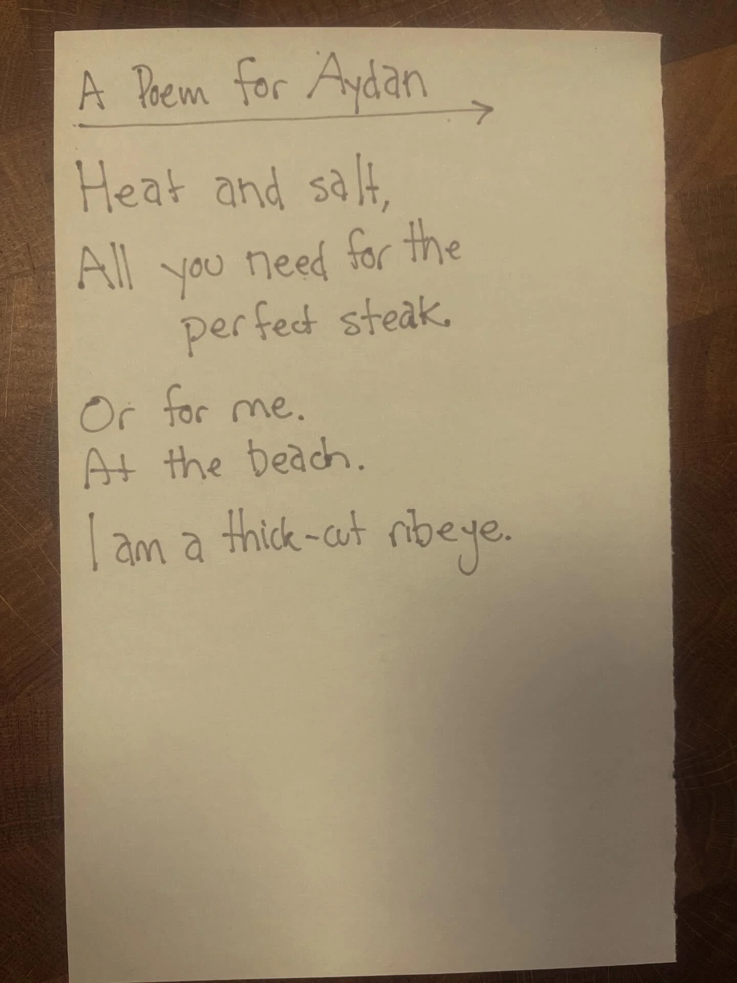 Oaxaca has some great beaches. 

#lunchpoems
#poetry
#oaxaca
#ribeye